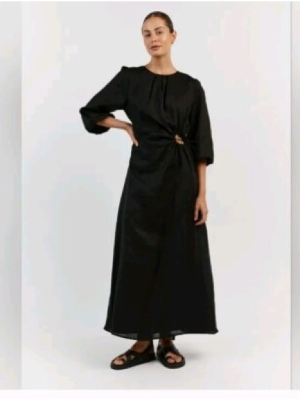 Dissh Linen Maxi Dress